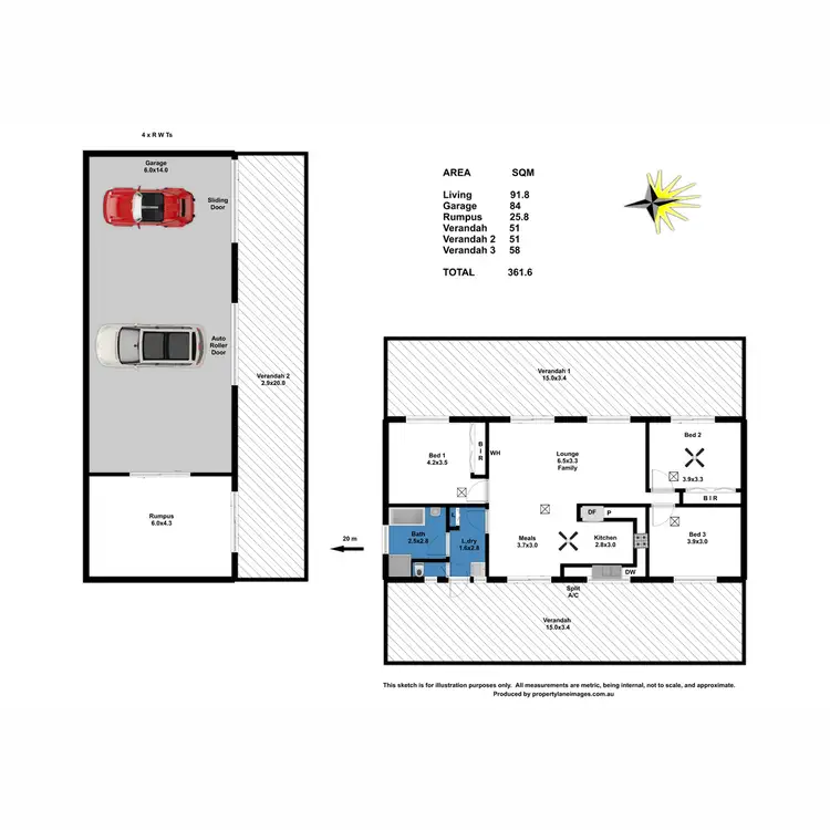 Floorplan of Homely house listing, 103B Sambell Road, One Tree Hill SA 5114