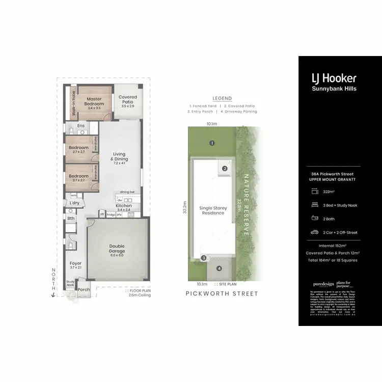 Floorplan of Homely house listing, 36a Pickworth Street, Upper Mount Gravatt QLD 4122