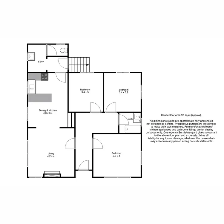 Floorplan of Homely house listing, 5 Cabot Street, Acton TAS 7320