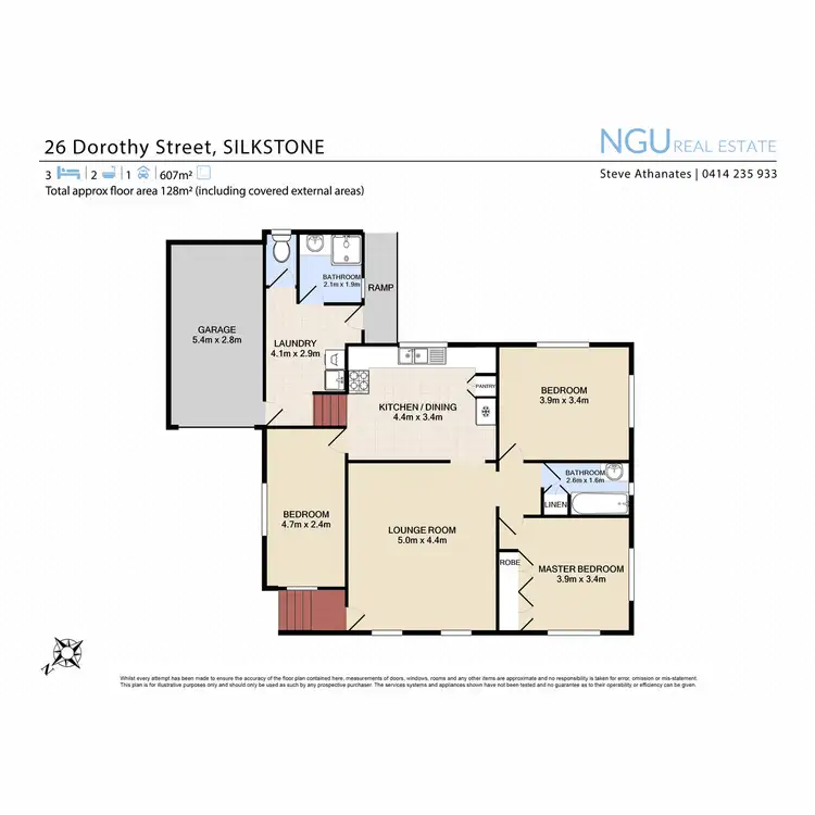 Floorplan of Homely house listing, 26 Dorothy Street, Silkstone QLD 4304