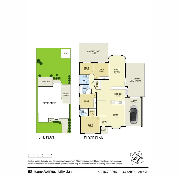 Floorplan of Homely house listing, 80 Huene Avenue, Halekulani NSW 2262