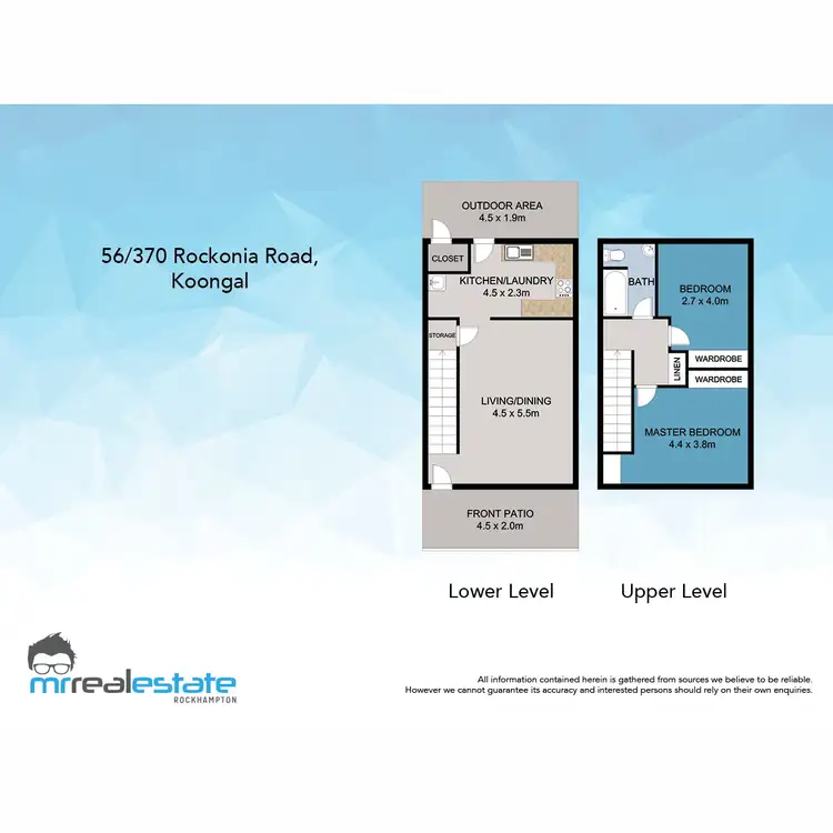 Floorplan of Homely unit listing, 56/370 Rockonia Road, Koongal QLD 4701