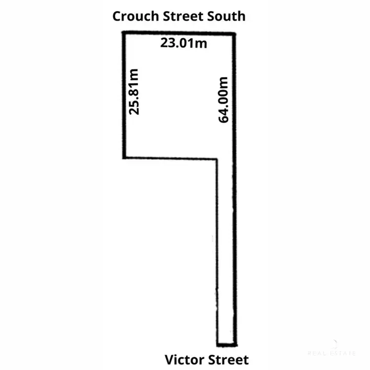Floorplan of Homely land listing, 5A Victor Street, Mount Gambier SA 5290