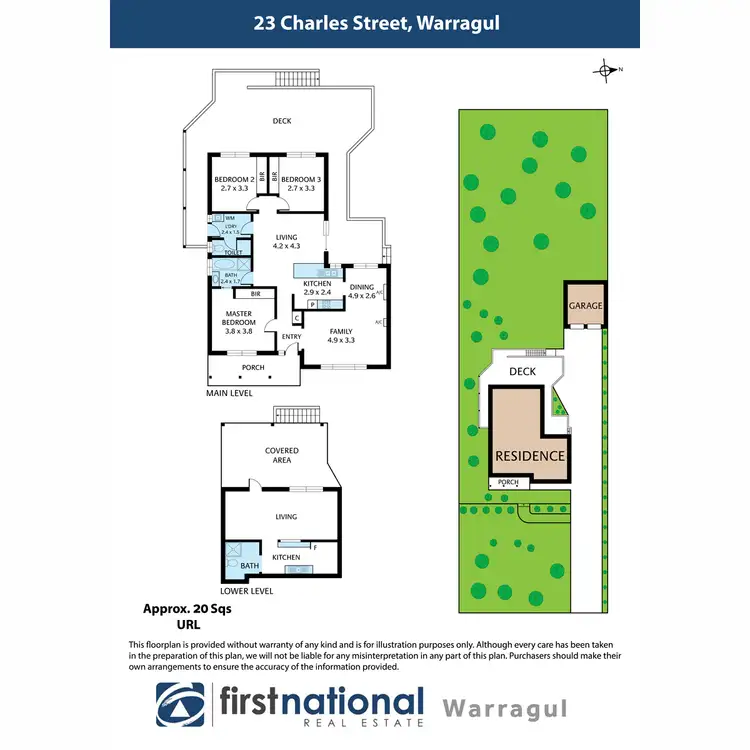 Floorplan of Homely house listing, 23 Charles Street, Warragul VIC 3820