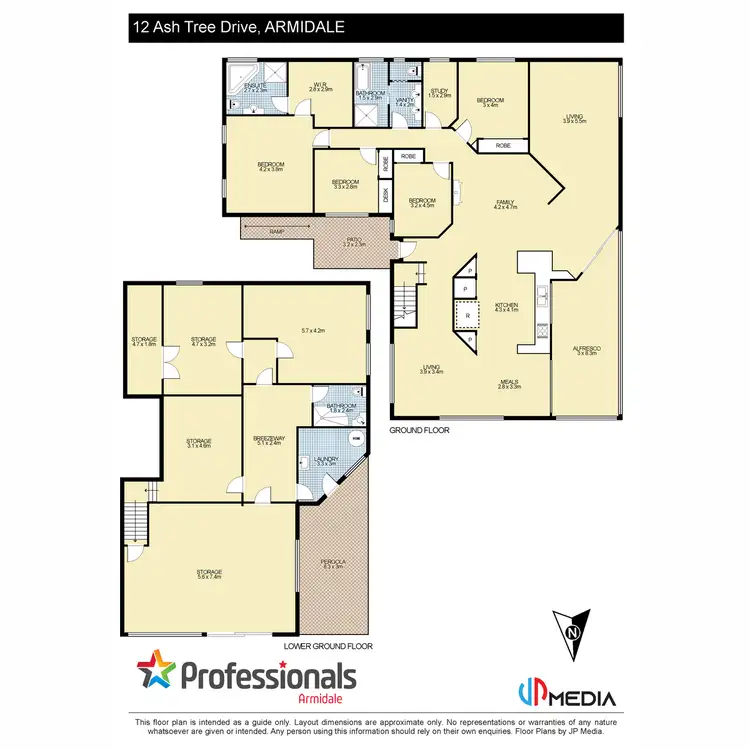Floorplan of Homely house listing, 12 Ash Tree Drive, Armidale NSW 2350
