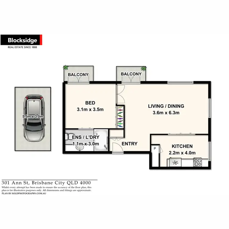 Floorplan of Homely apartment listing, 601/301 Ann Street, Brisbane City QLD 4000
