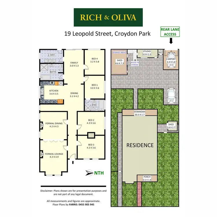 Floorplan of Homely house listing, 19 Leopold Street, Croydon Park NSW 2133
