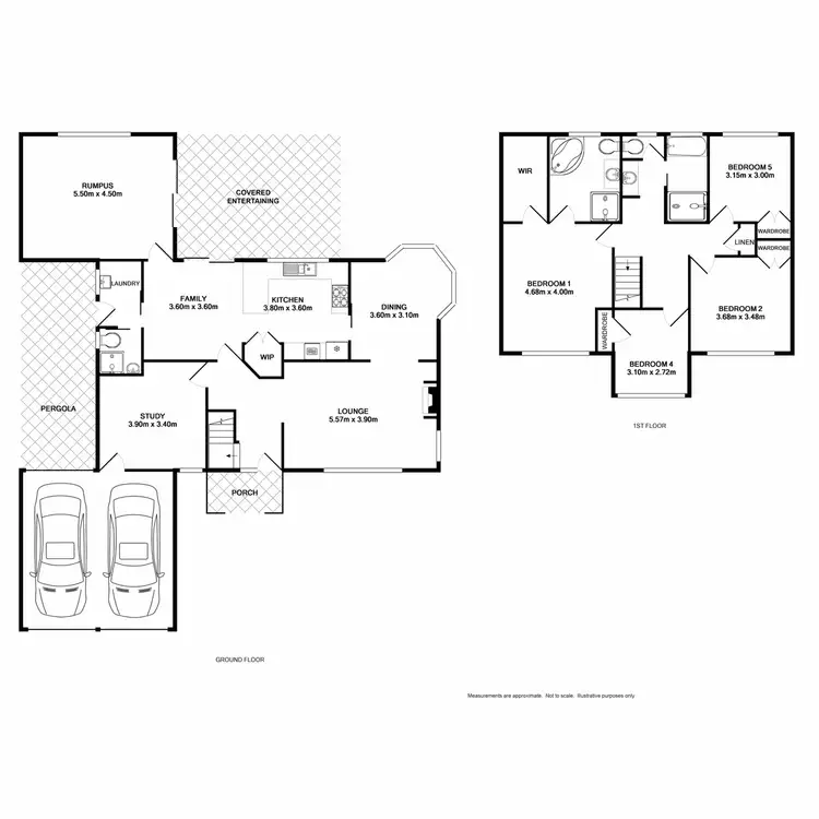 Floorplan of Homely house listing, 59 Bursaria Crescent, Glenmore Park NSW 2745