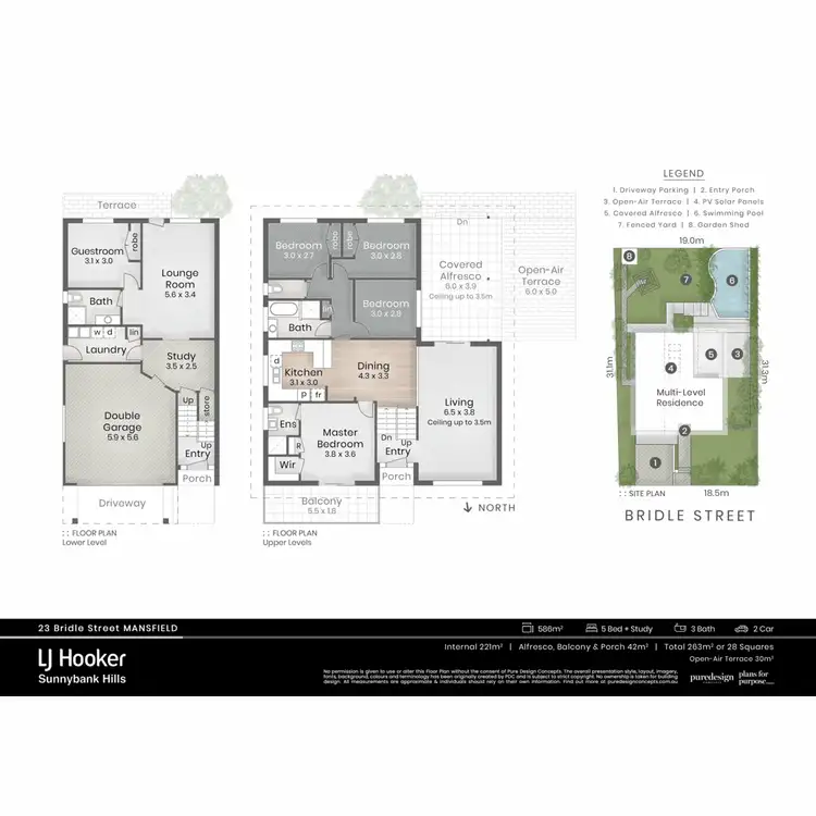 Floorplan of Homely house listing, 23 Bridle Street, Mansfield QLD 4122