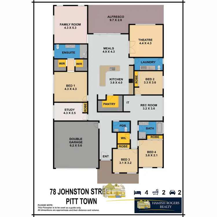 Floorplan of Homely house listing, 78 Johnston Street, Pitt Town NSW 2756