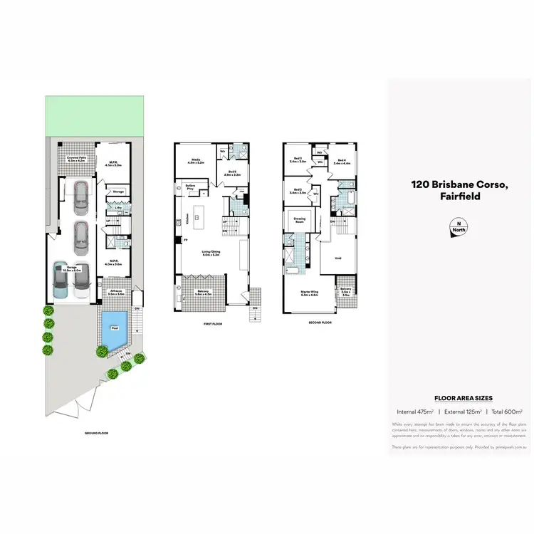 Floorplan of Homely house listing, 120 Brisbane Corso, Fairfield QLD 4103