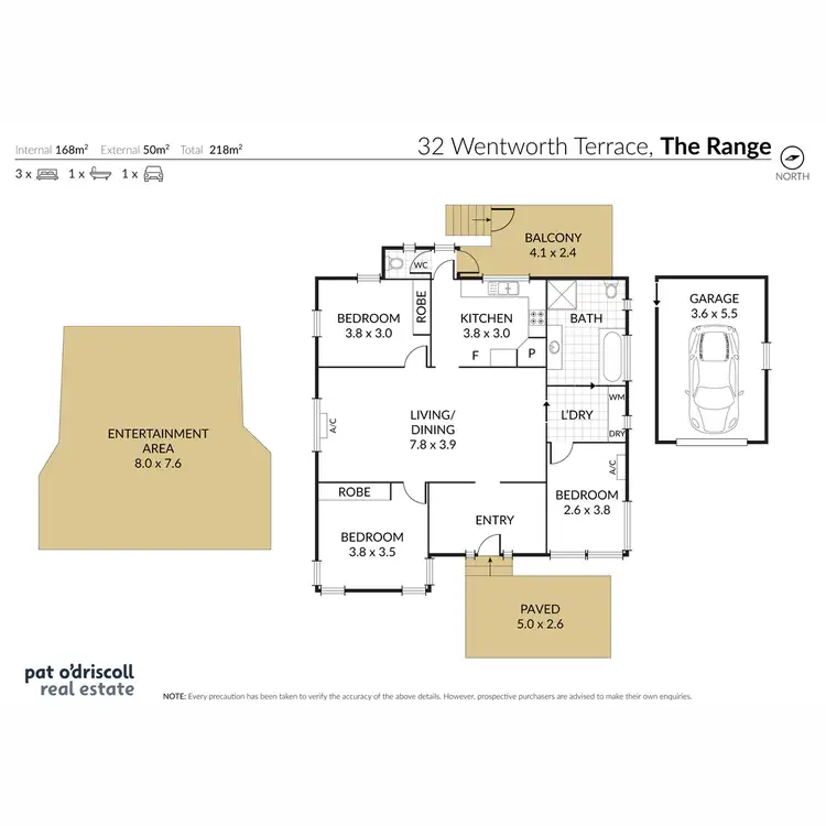 Floorplan of Homely house listing, 32 Wentworth Terrace, The Range QLD 4700