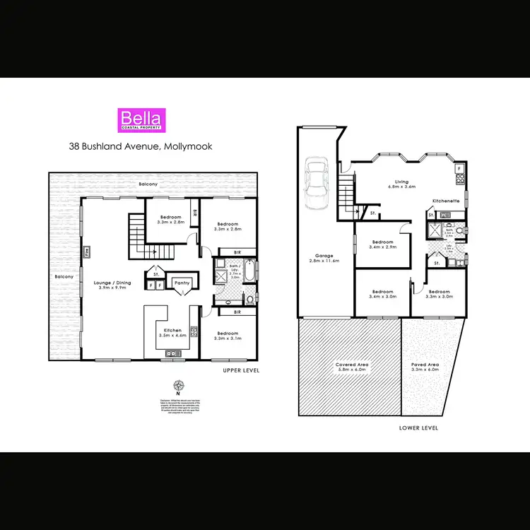 Floorplan of Homely house listing, 38 Bushland Avenue, Mollymook Beach NSW 2539