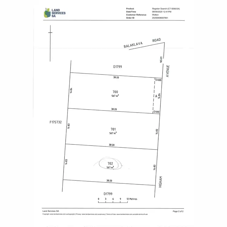 Floorplan of Homely house listing, 14A Higham Avenue, Balaklava SA 5461