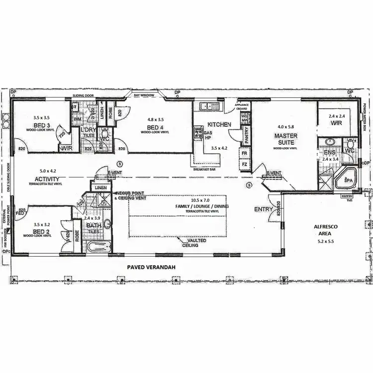 Floorplan of Homely house listing, 164 Newcastle Street, York WA 6302