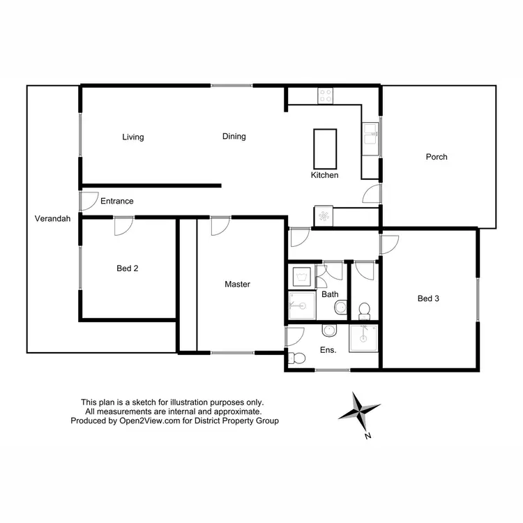 Floorplan of Homely house listing, 9 The Parade, Mansfield VIC 3722