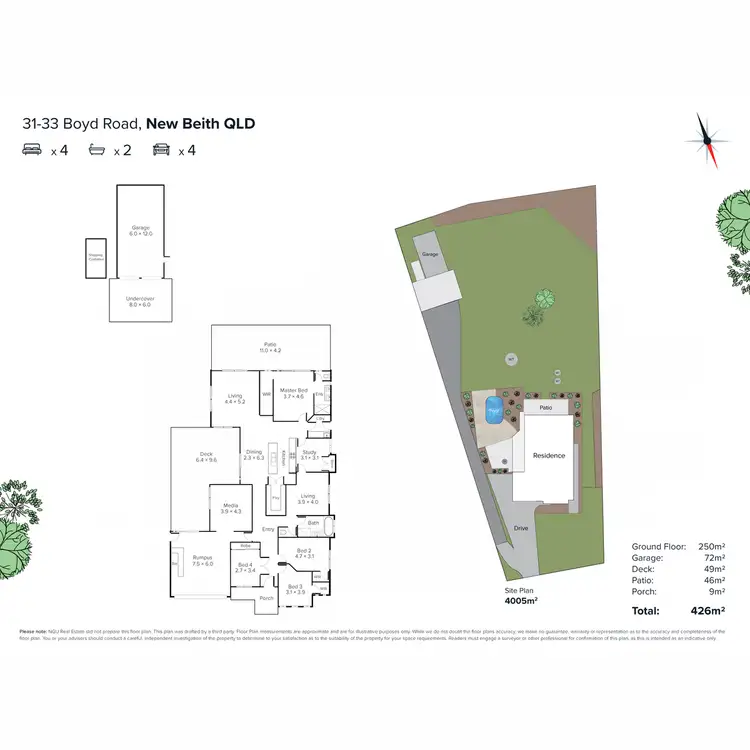 Floorplan of Homely house listing, 31-33 Boyd Road, New Beith QLD 4124
