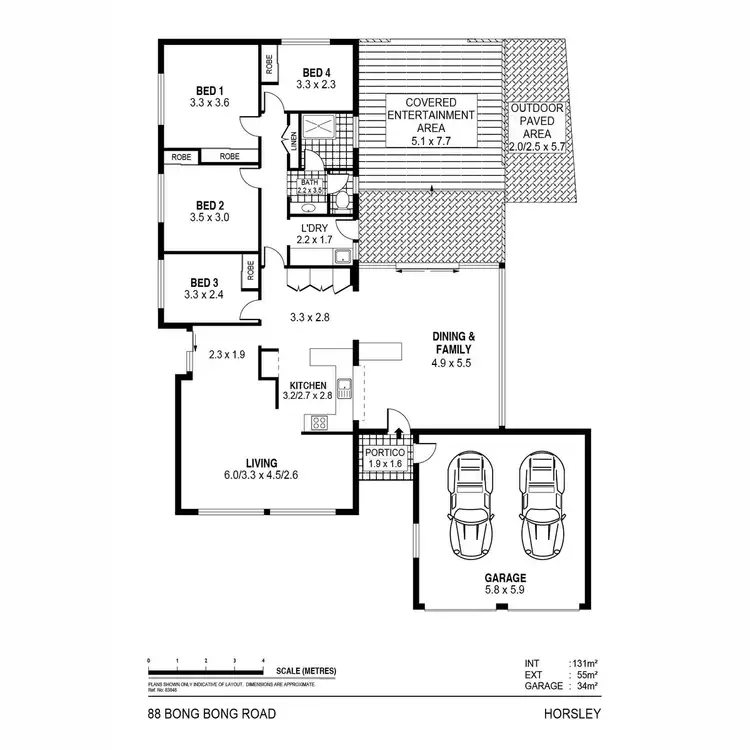 Floorplan of Homely house listing, 88 Bong Bong Road, Horsley NSW 2530