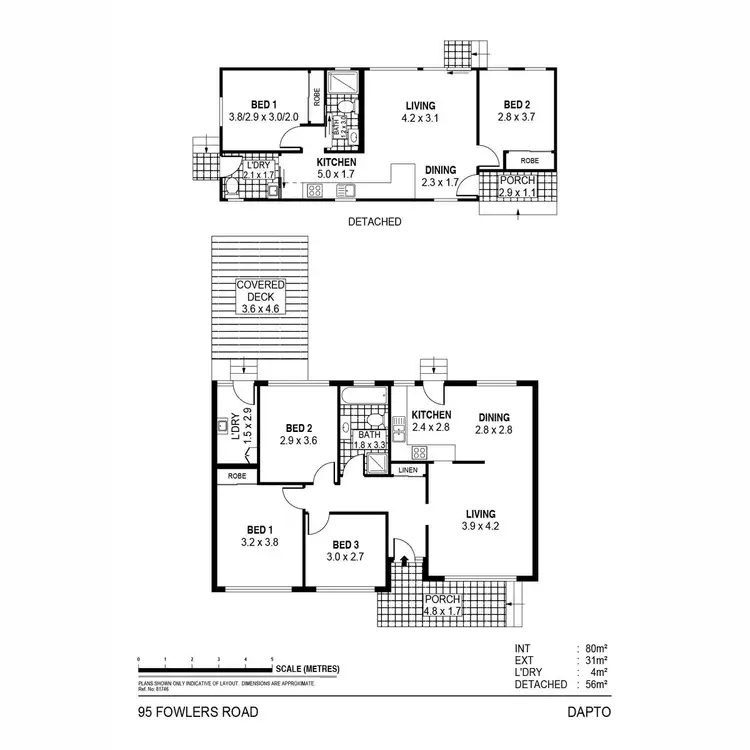 Floorplan of Homely house listing, 95 Fowlers Road, Dapto NSW 2530