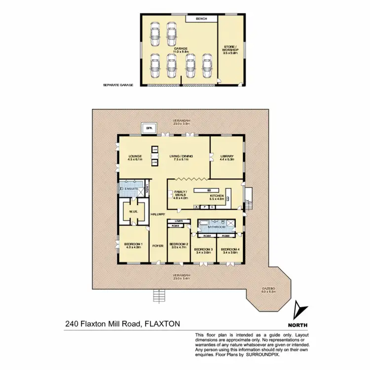 Floorplan of Homely house listing, 240 Flaxton Mill Road, Flaxton QLD 4560