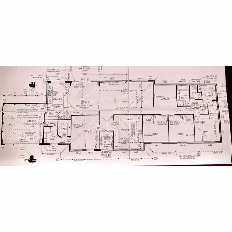 Floorplan of Homely house listing, 12 Wisteria Way, Chittering WA 6084