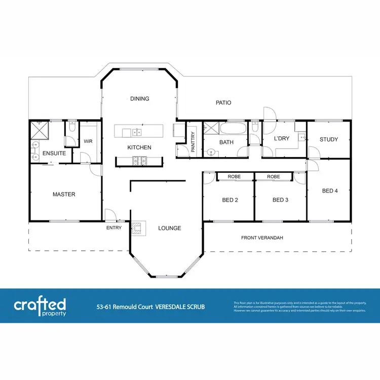 Floorplan of Homely house listing, 53 Remould Court, Veresdale Scrub QLD 4285