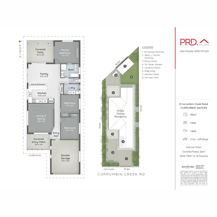Floorplan of Homely house listing, 8 Currumbin Creek Road, Currumbin Waters QLD 4223
