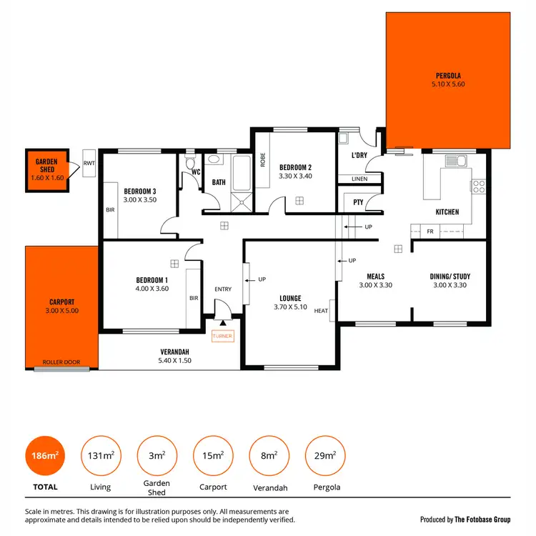 Floorplan of Homely house listing, 63 Reids Road, Highbury SA 5089