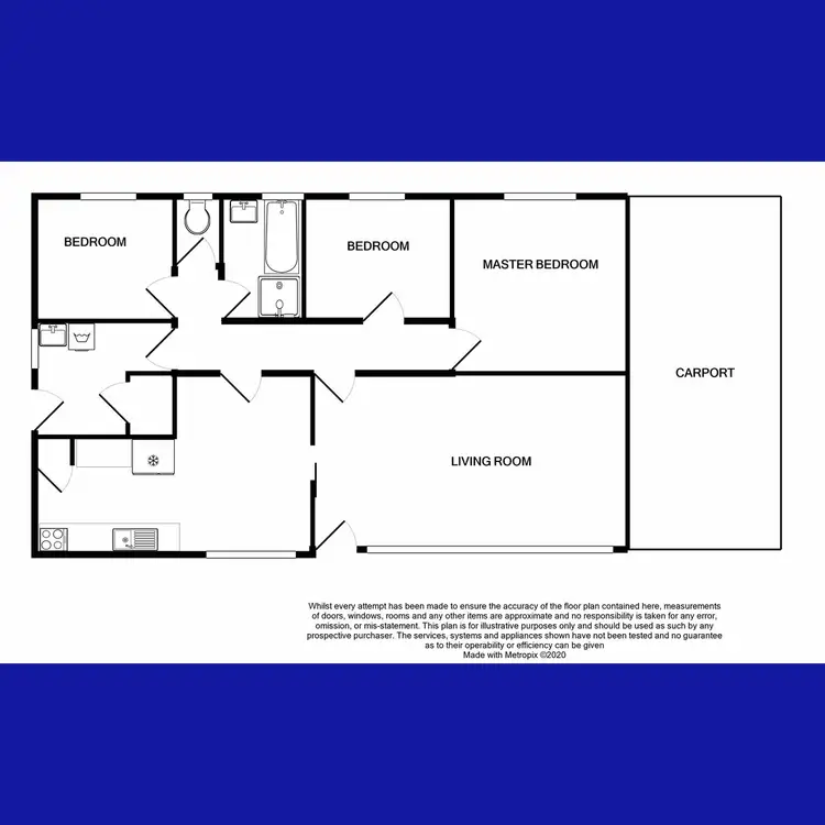 Floorplan of Homely house listing, 595 Metcalfe Road, Lynwood WA 6147
