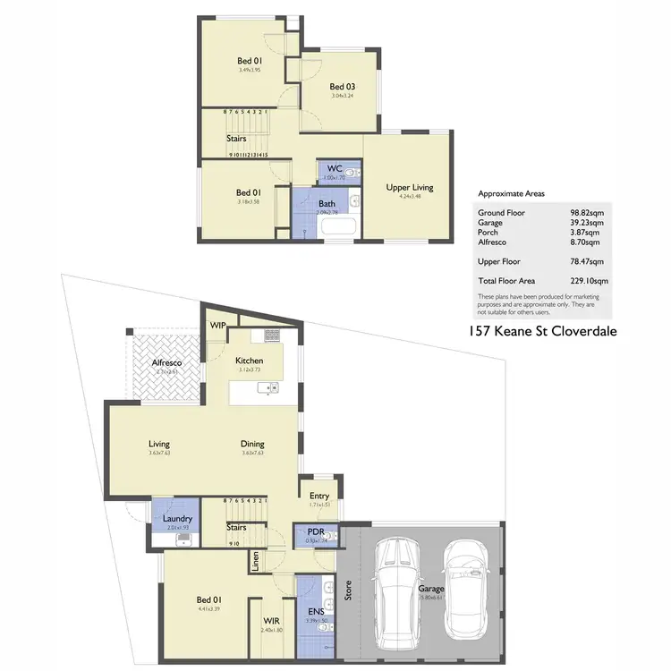 Floorplan of Homely house listing, 157 Keane Street, Cloverdale WA 6105
