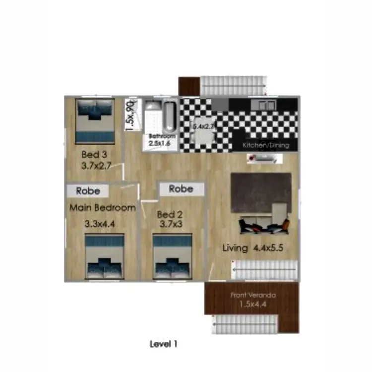 Floorplan of Homely house listing, 28 Selwyn Street, North Booval QLD 4304