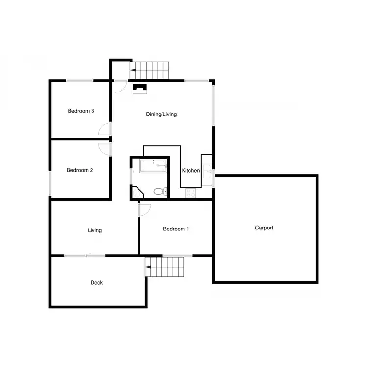 Floorplan of Homely house listing, 6 Lyle Court, Goughs Bay VIC 3723