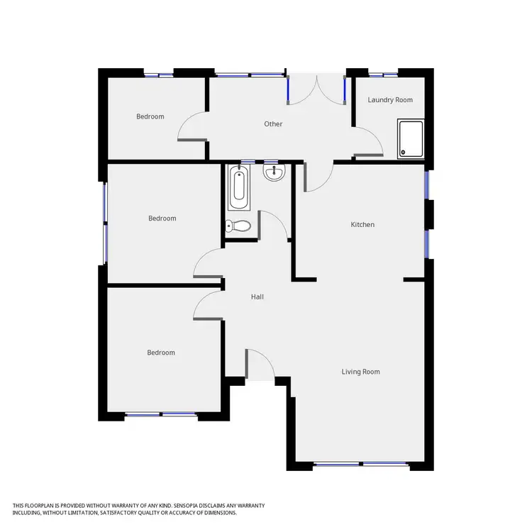 Floorplan of Homely house listing, 64 Webster Street, Mortlake VIC 3272