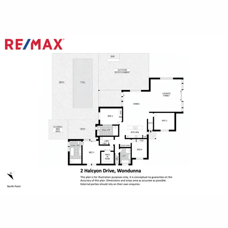 Floorplan of Homely house listing, 2 Halcyon Drive, Wondunna QLD 4655