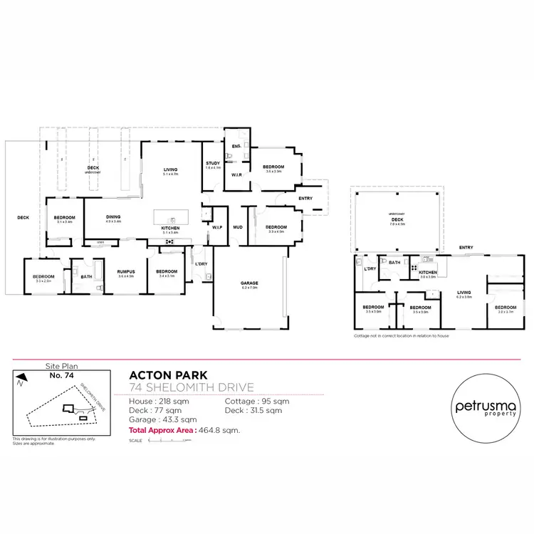 Floorplan of Homely house listing, 74 Shelomith Drive, Acton Park TAS 7170