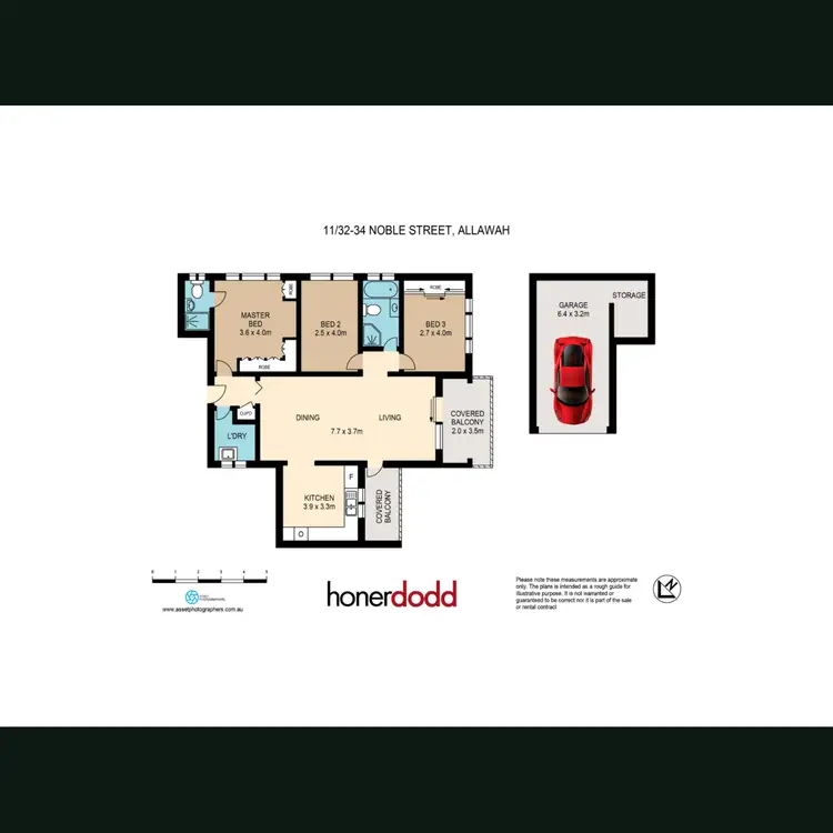 Floorplan of Homely apartment listing, 11/32-34 Noble Street, Allawah NSW 2218