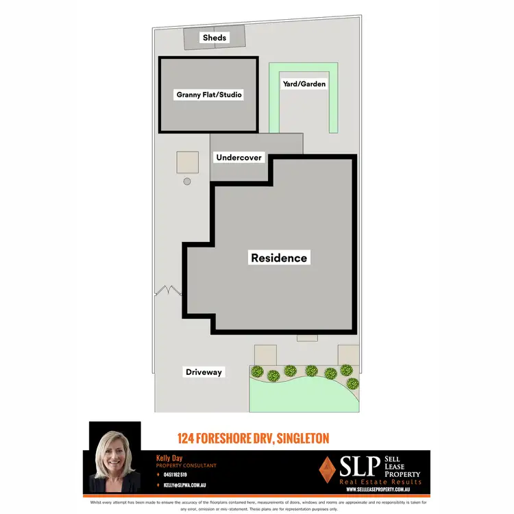 Floorplan of Homely house listing, 124 Foreshore Drive, Singleton WA 6175