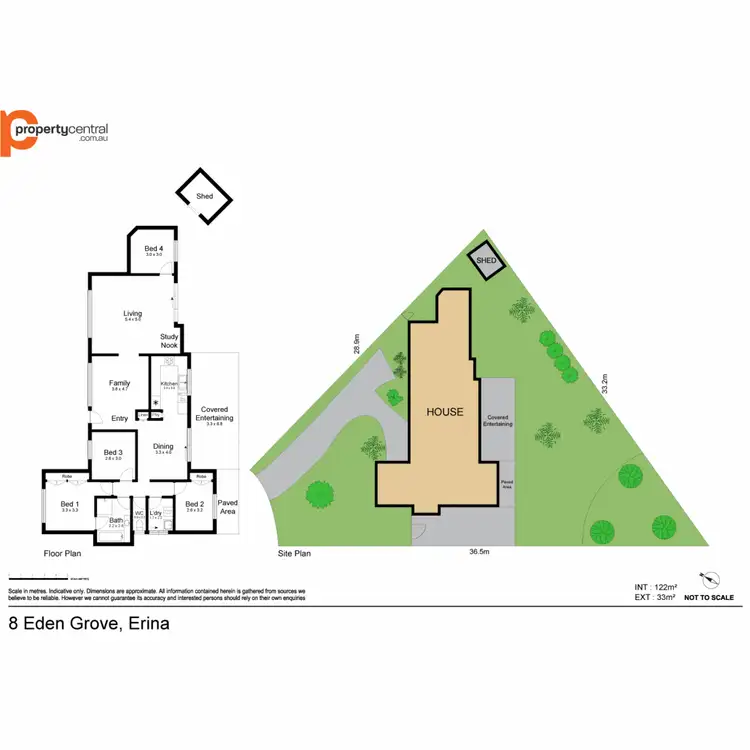 Floorplan of Homely house listing, 8 Eden Grove, Erina NSW 2250