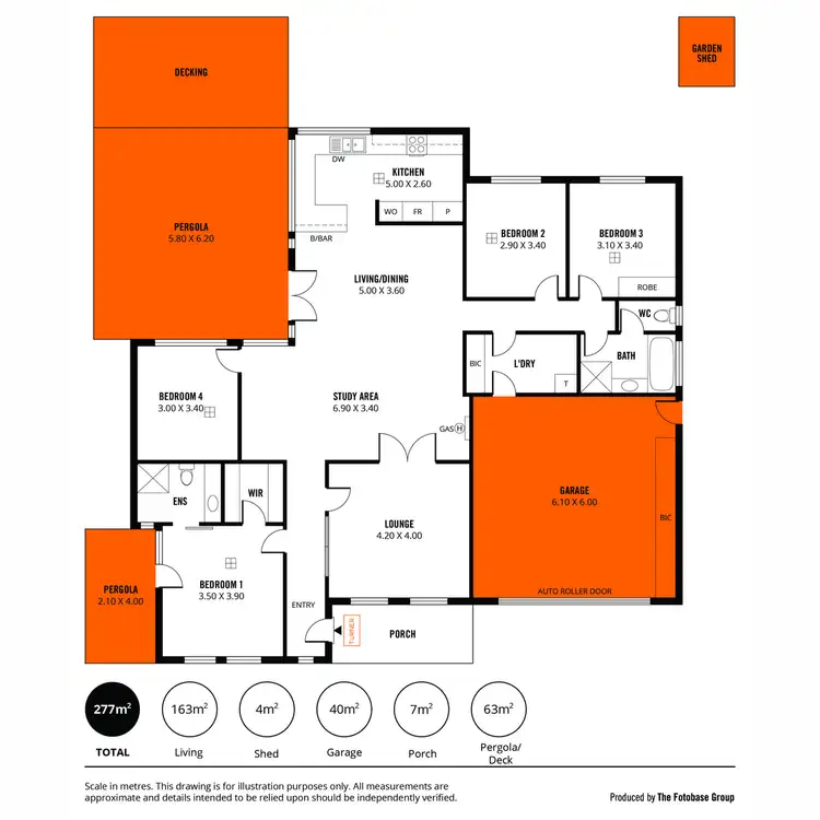 Floorplan of Homely house listing, 1/50 Ninth Avenue, Joslin SA 5070