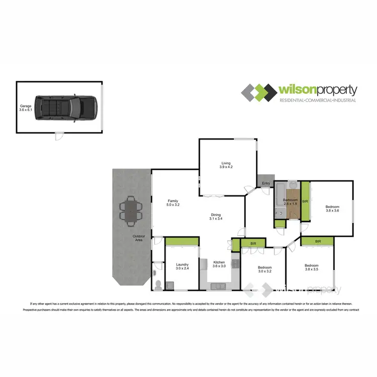 Floorplan of Homely house listing, 2 Greenwood Grove, Traralgon VIC 3844