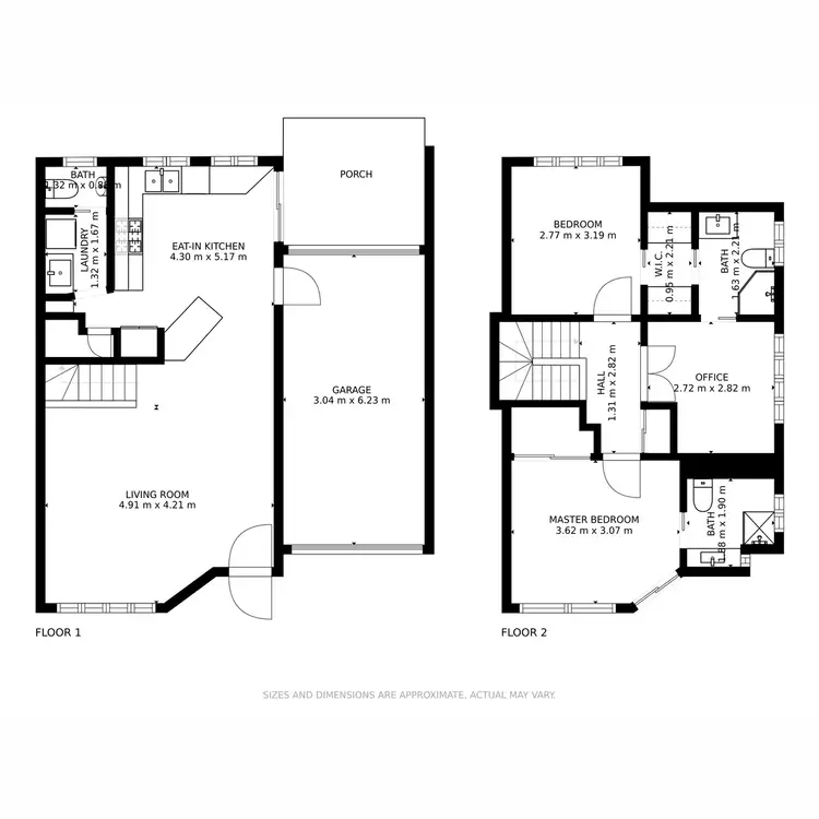 Floorplan of Homely townhouse listing, 31/139 Pring Street, Hendra QLD 4011