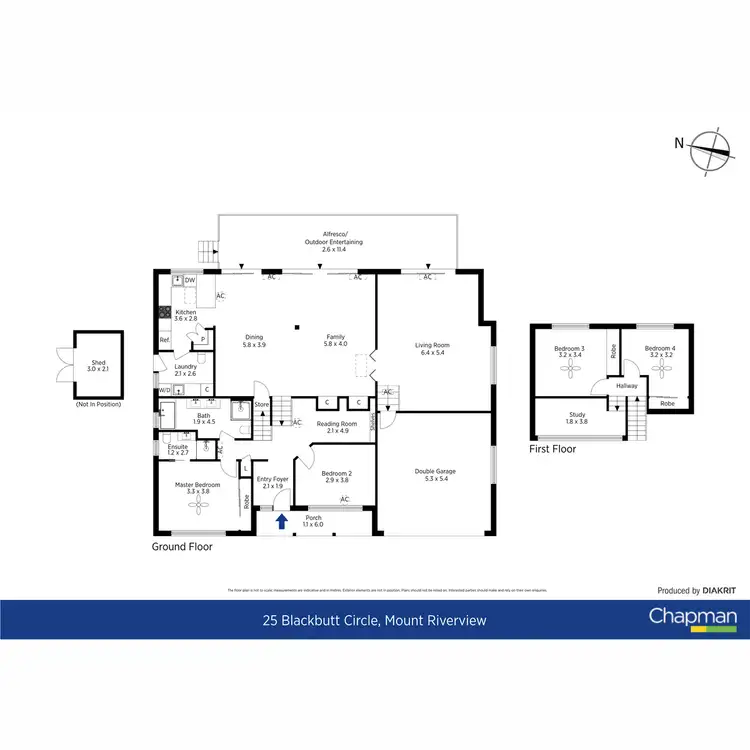 Floorplan of Homely house listing, 25 Blackbutt Circle, Mount Riverview NSW 2774