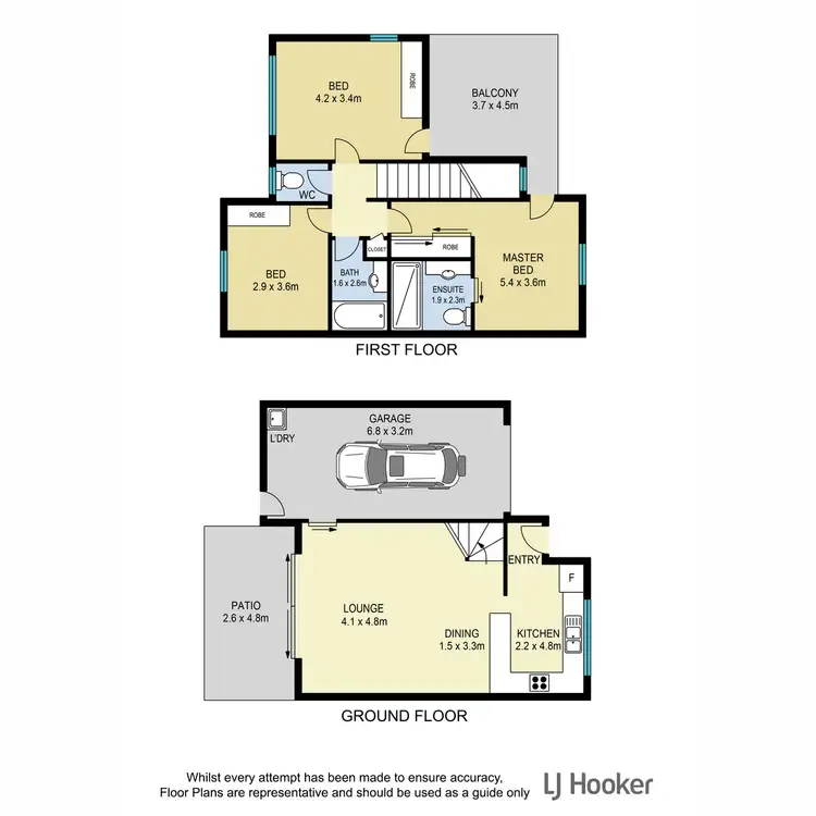 Floorplan of Homely townhouse listing, 3/25 Grasspan Street, Zillmere QLD 4034