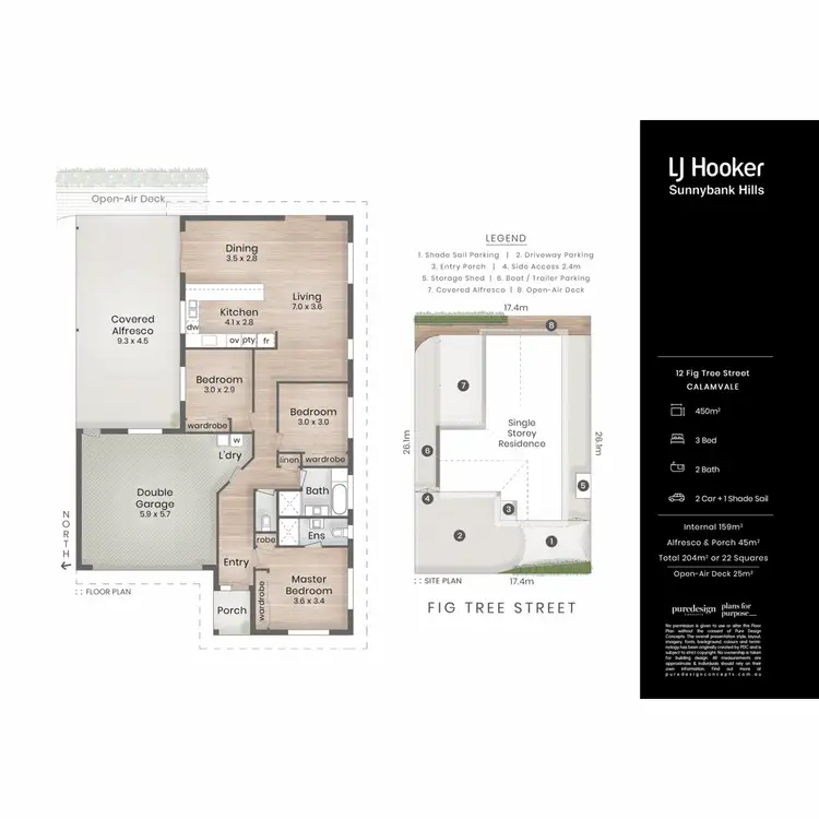 Floorplan of Homely house listing, 12 Fig Tree Street, Calamvale QLD 4116