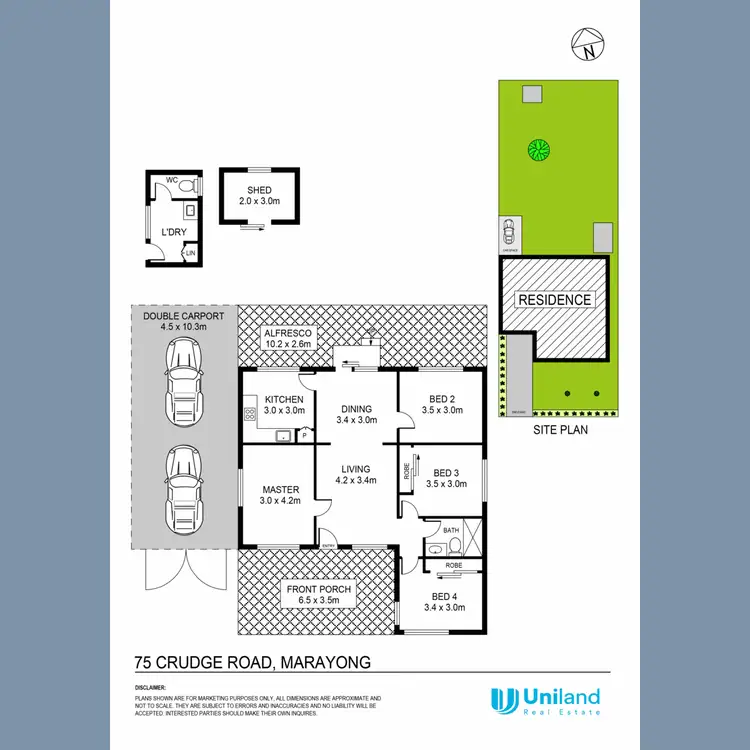 Floorplan of Homely house listing, 75 Crudge Road, Marayong NSW 2148