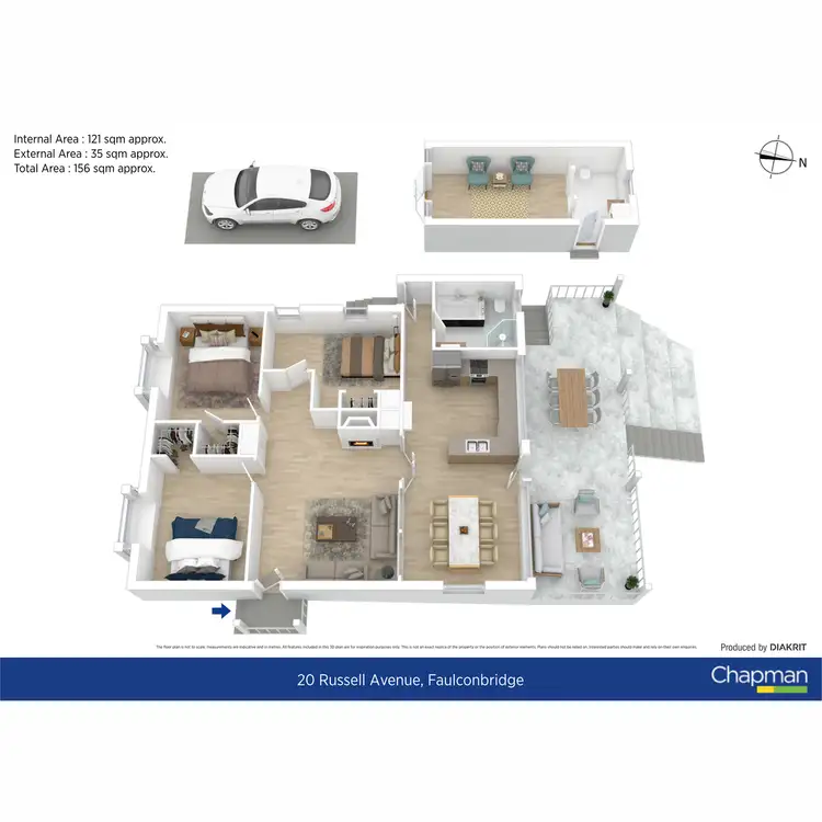 Floorplan of Homely house listing, 20 Russell Avenue, Faulconbridge NSW 2776