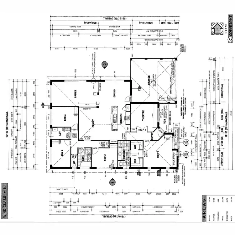 Floorplan of Homely house listing, 4 Phoenix Terrace, Hocking WA 6065