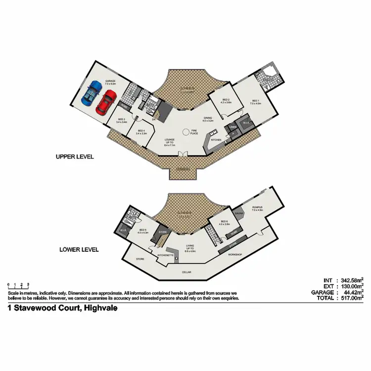 Floorplan of Homely house listing, 1 Stavewood Court, Highvale QLD 4520