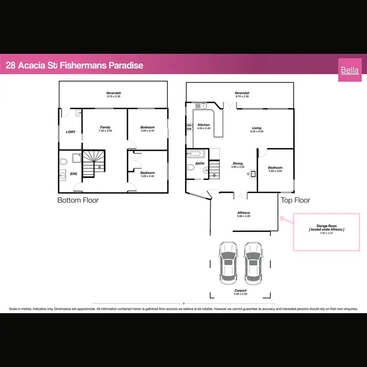 Floorplan of Homely house listing, 28 Acacia Street, Fishermans Paradise NSW 2539