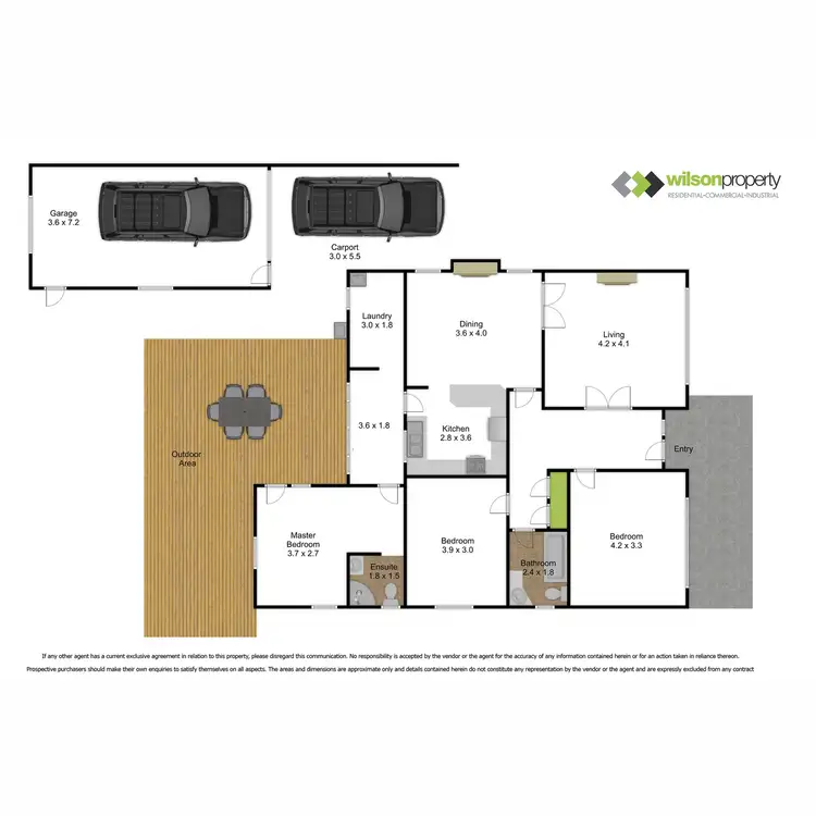 Floorplan of Homely house listing, 47 Loch Park Road, Traralgon VIC 3844